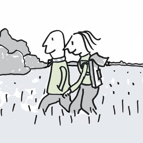 Vrouw aan het werk